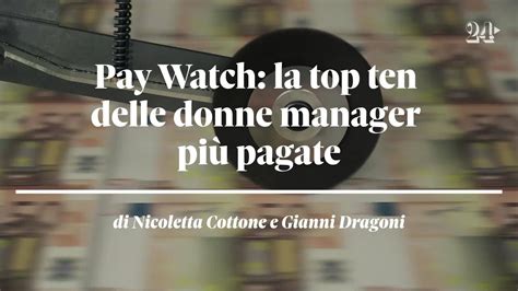 Stipendi, solo quattro donne tra i 100 manager più pagati in Italia